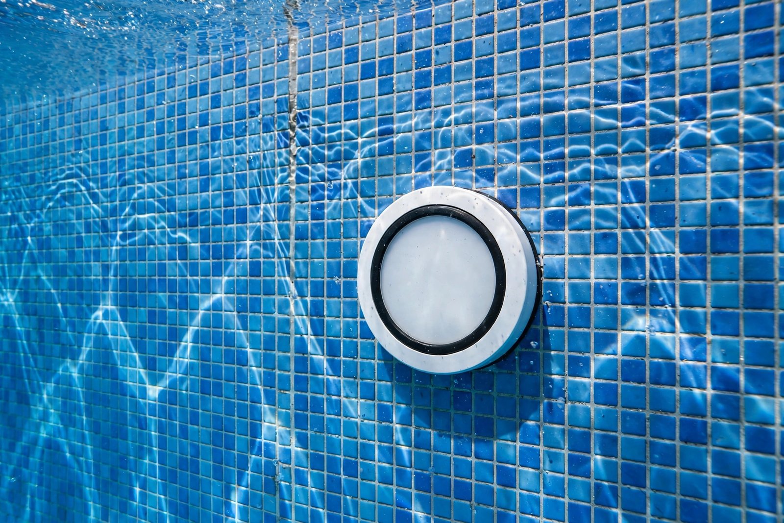 Pool light resealed and holding after repair in Cathedral City